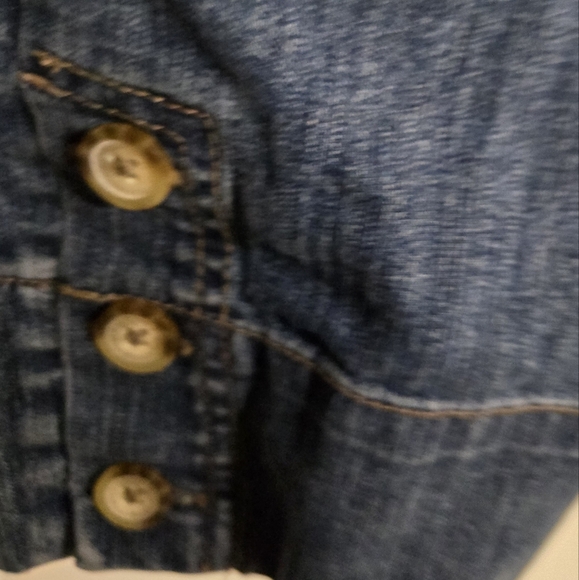 Charter Club Blue Denim Capris Siez 14 Women's - Picture 4 of 4